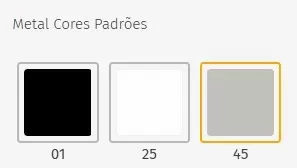 Banqueta Connect Estrutura Cromada