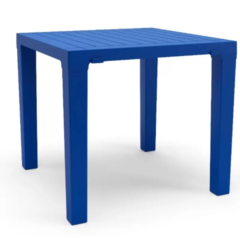 MESA NIL EM TERMOPLÁSTICO ABS DE ALTA RESISTENCIA - QUADRADA 0.80 X 0.80 CM