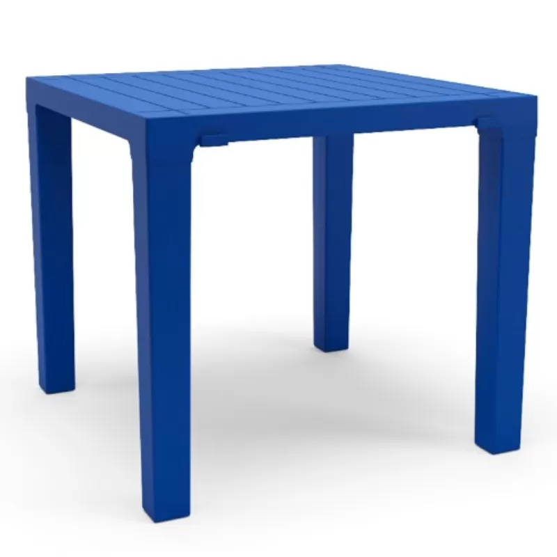 MESA NIL EM TERMOPLÁSTICO ABS DE ALTA RESISTENCIA - QUADRADA 0.80 X 0.80 CM