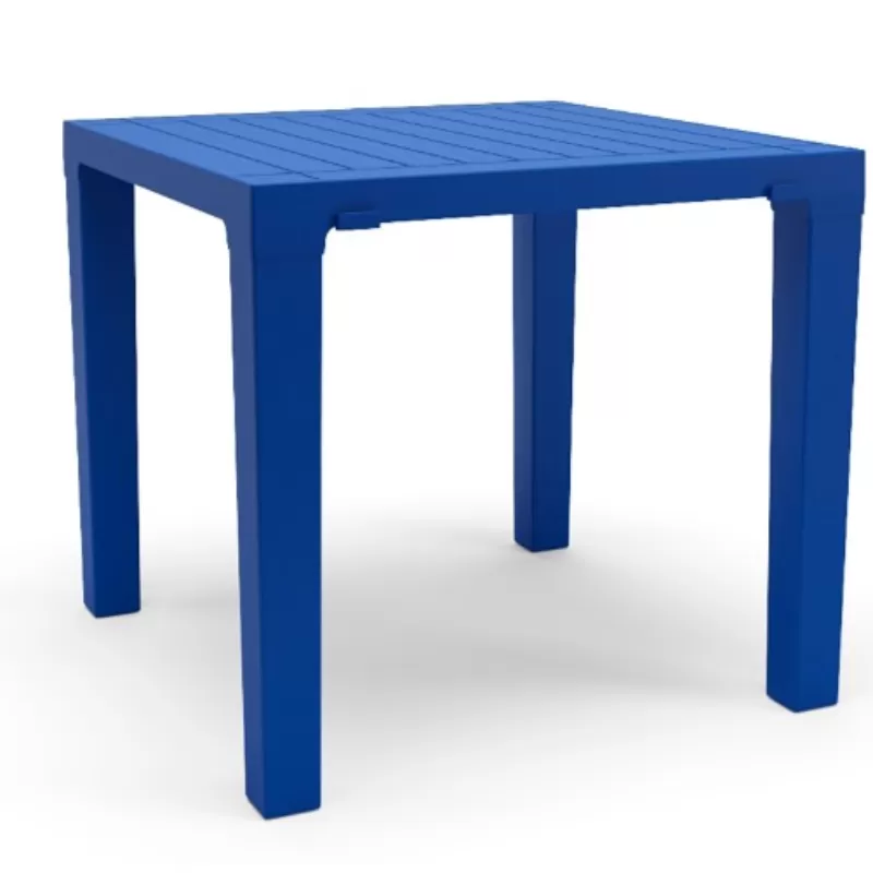 MESA NIL EM TERMOPLÁSTICO ABS DE ALTA RESISTENCIA - QUADRADA 0.80 X 0.80 CM